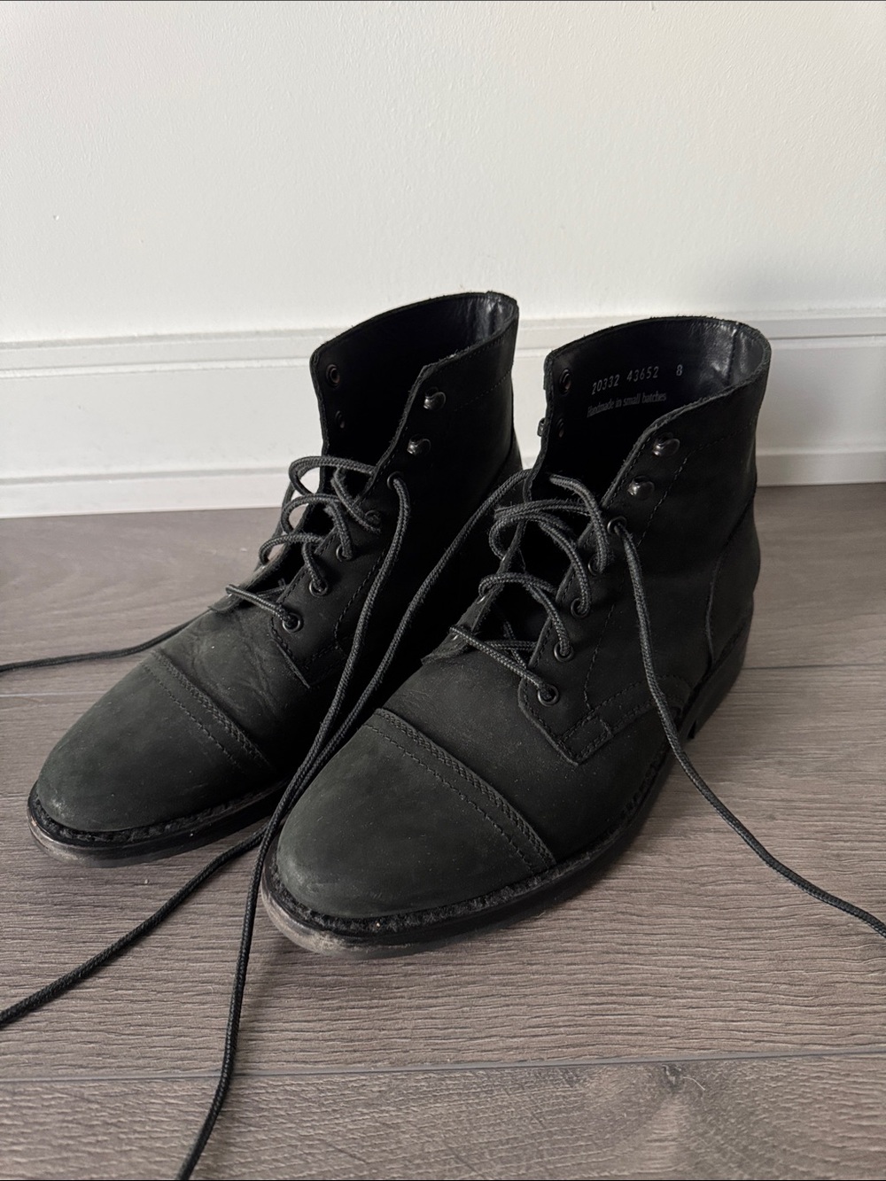 Men's Matte Black Thursday Captain Boots